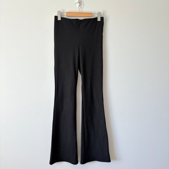 Aritzia Wilfred Candace Mid Rise Flare Pant Black Size Small - Picture 5 of 12